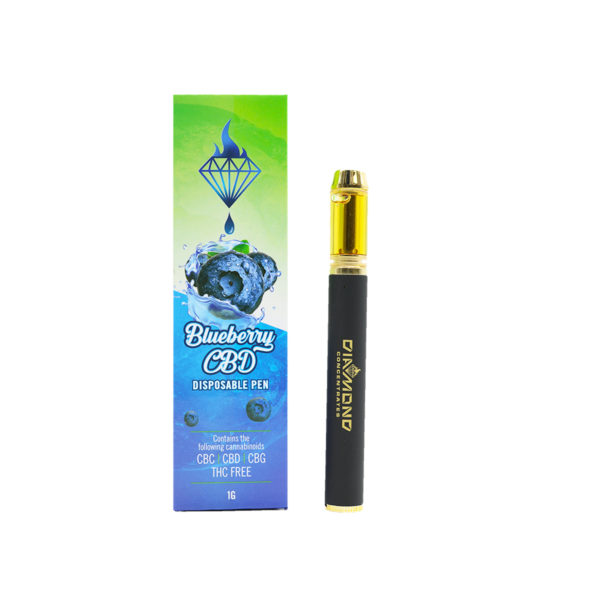 Diamond Concentrates Blueberry CBD Vape Pens 1 Gram