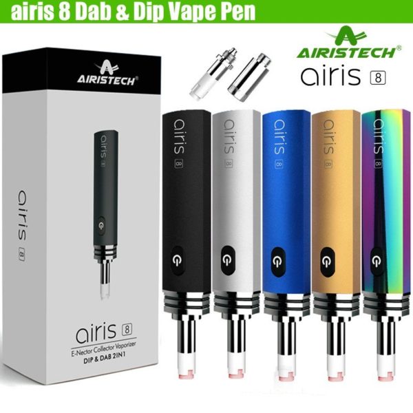 Airis 8 Battery Dab Pen & Nectar Collector Wax Vaporizer