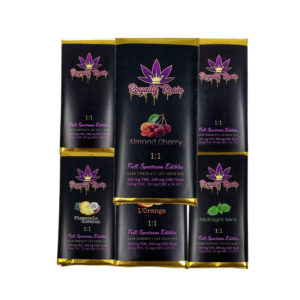 Royalty Rosin Full Spectrum THC:CBD 1:1 Chocolate Bar 480MG