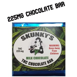 Skunky's THC Chocolate Bar 225MG
