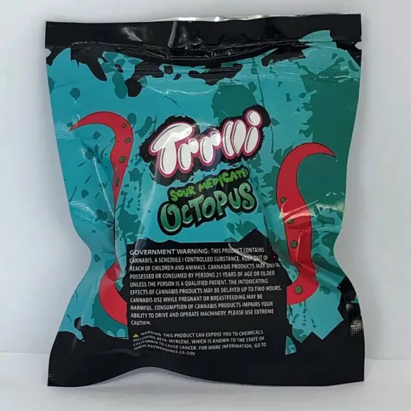 Trolli Sour Medicated OCTOPUS 600MG THC Gummy Edible