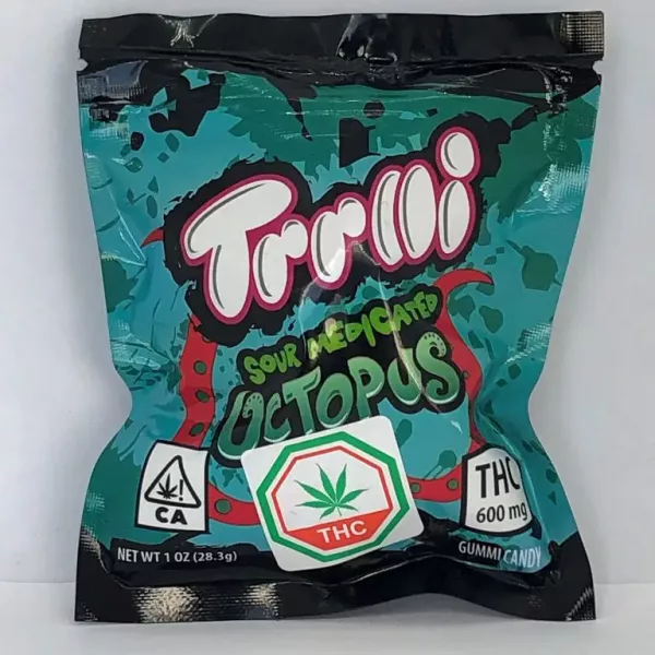 Trolli Sour Medicated OCTOPUS 600MG THC Gummy Edible