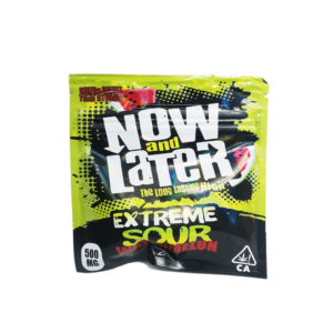now and later extreme sour edible