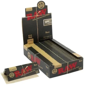 RAW Natural Hemp Rolling Papers 1 1/4