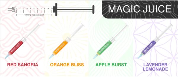 RISE's Magic Juice Syringe, Concentrated Psilocybin Mushroom Syrup 1000mg - Image 2