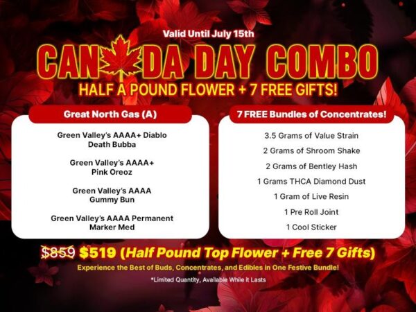 Canada Day Combo HP Flower +7 Free Gifts - Image 1