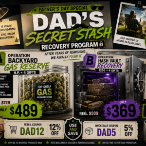 DAD'S SECRET STASH RECOVERY PROGRAM