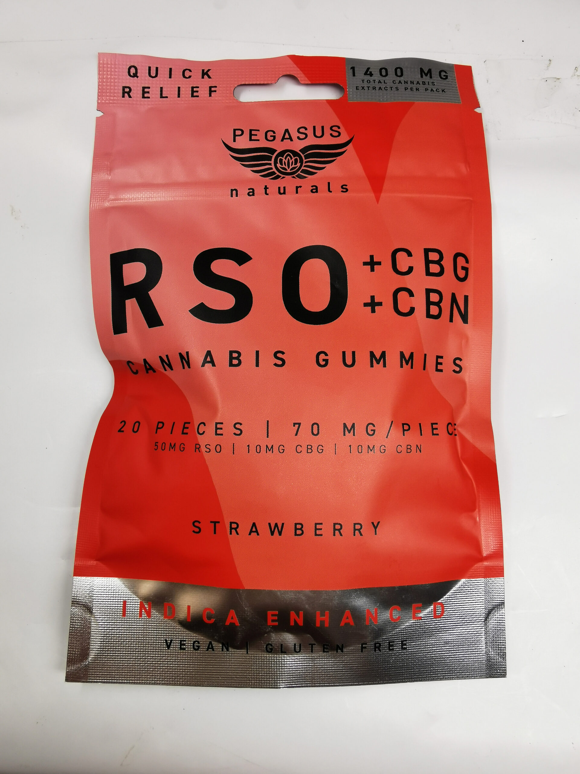 IMG_20251112_144857 Pegasus420’s RSO+CBG+CBN Gummies Edible 1400MG - Image 1