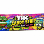Medicated THC Candy Strip Edible