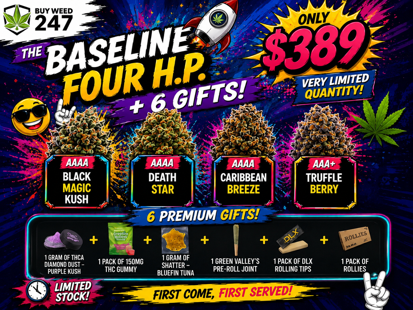 combo The Baseline Four HP Combo Drop - Image 1