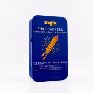 Magik's Firecrackers Infused Pre Roll Joints - The Bulldog Amsterdam Edition