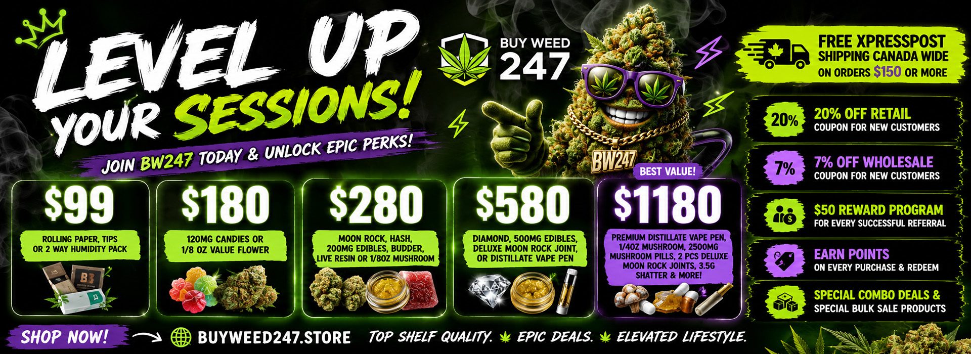 Buy Weed Online, BuyWeed247